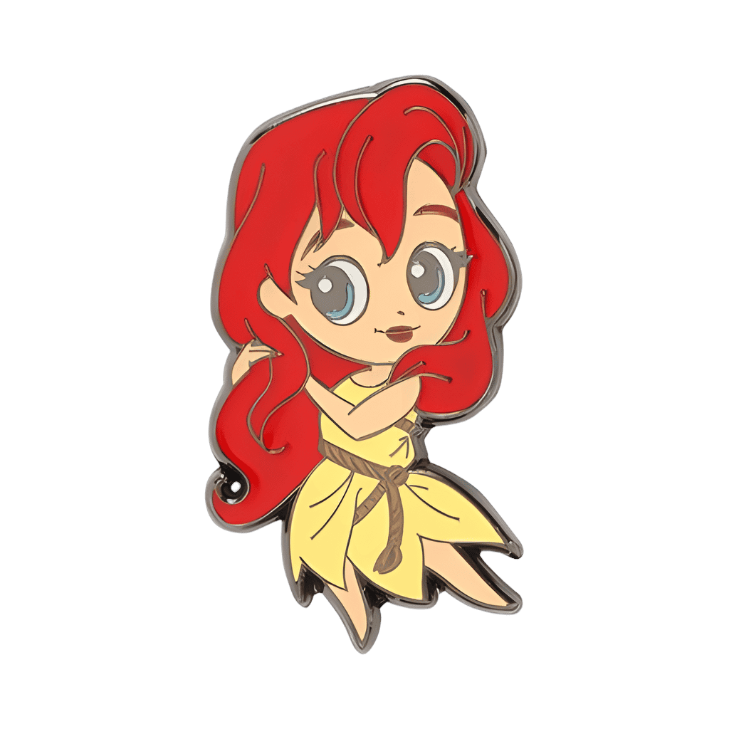 Ariel in ship sail Disney pin