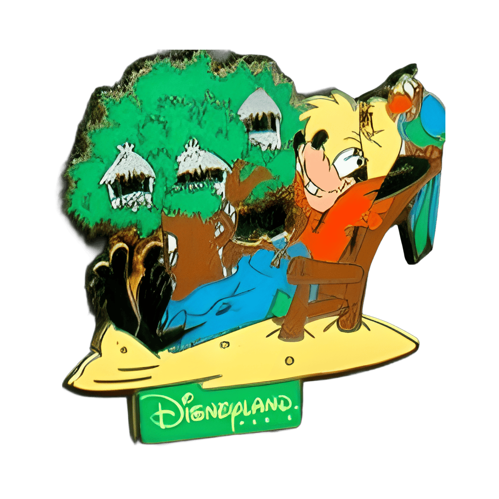 Goofy at Robinson Tree House Disney pin