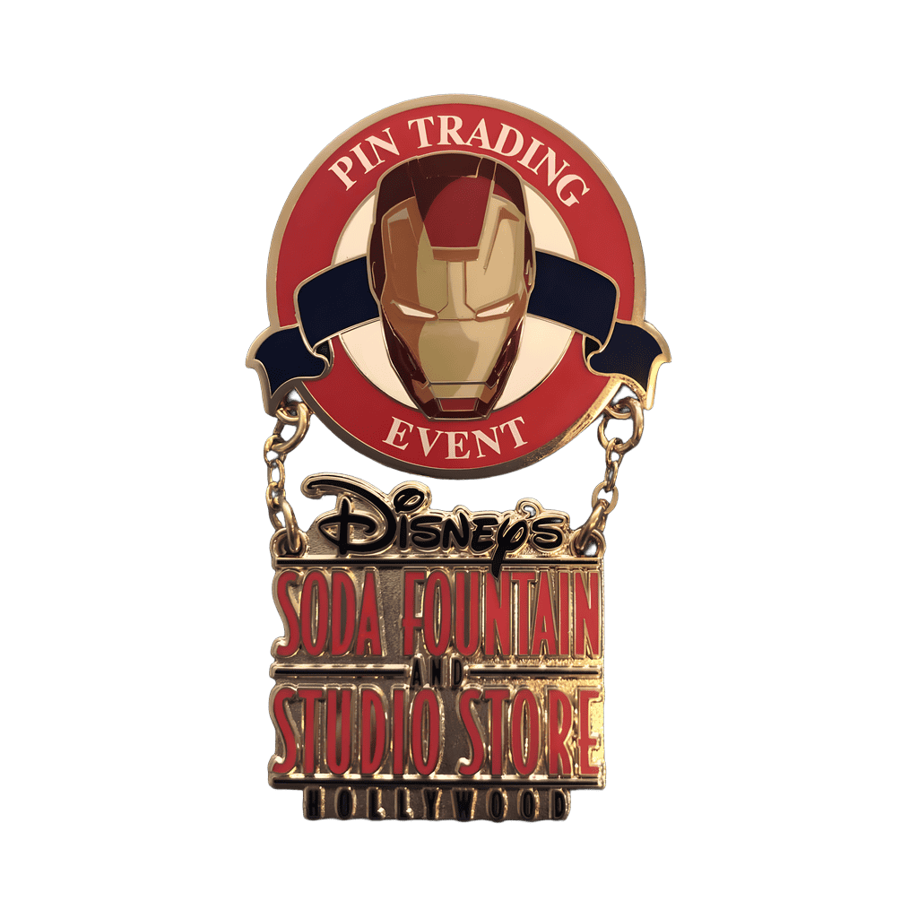 DSF - Pin Trading Event Logo - Iron Man 3 Dangle Disney pin