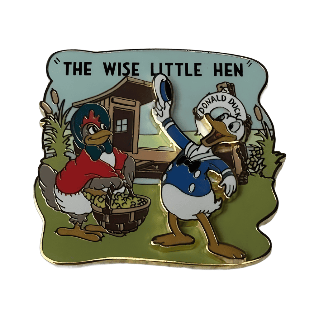 The Wise Little Hen, Donald Duck Disney pin