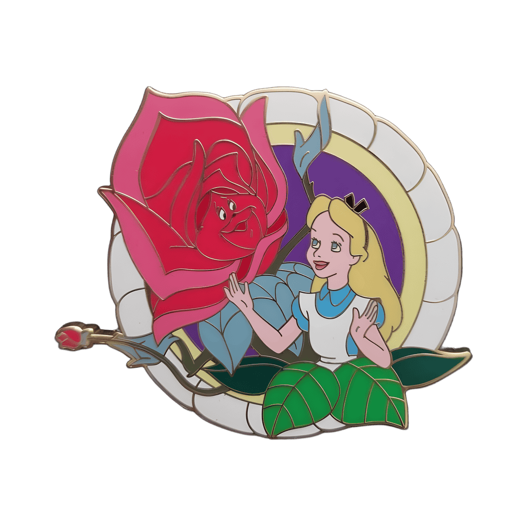 Alice and Rose Disney pin