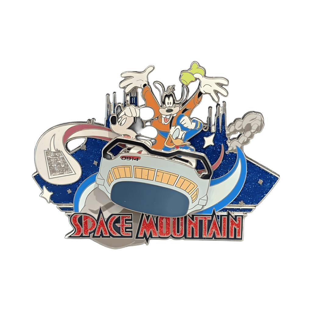 Space Mountain Disney pin