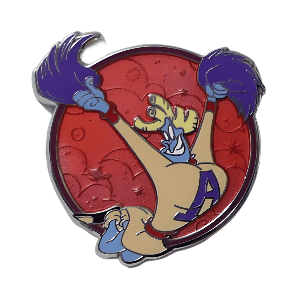 Genie as a Cheerleader CHASER Disney pin