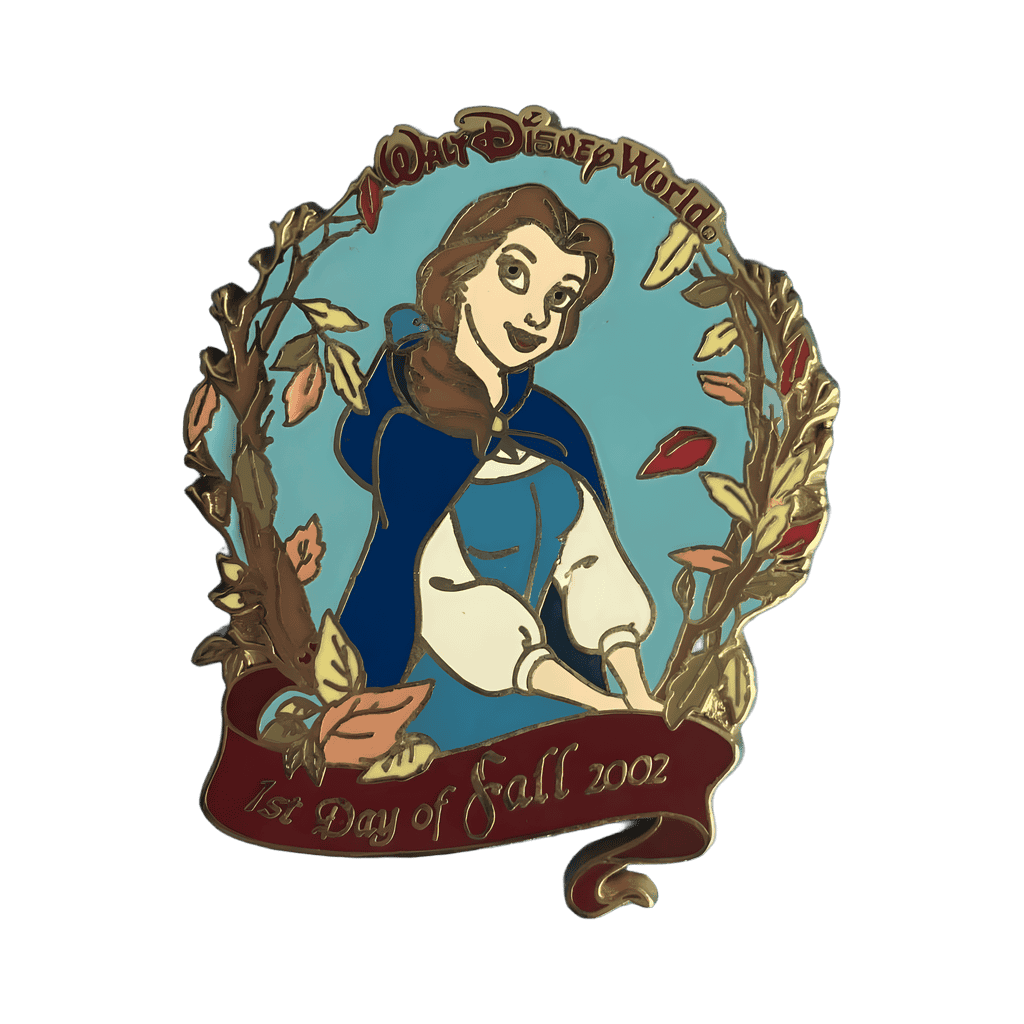 Belle 1st Day of Fall 2002 Disney pin