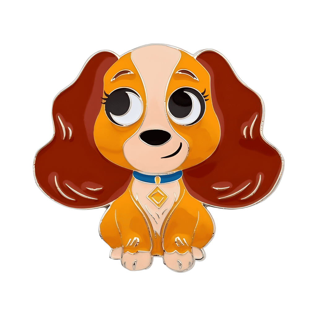 Lady and the Tramp Set - Lady Disney pin