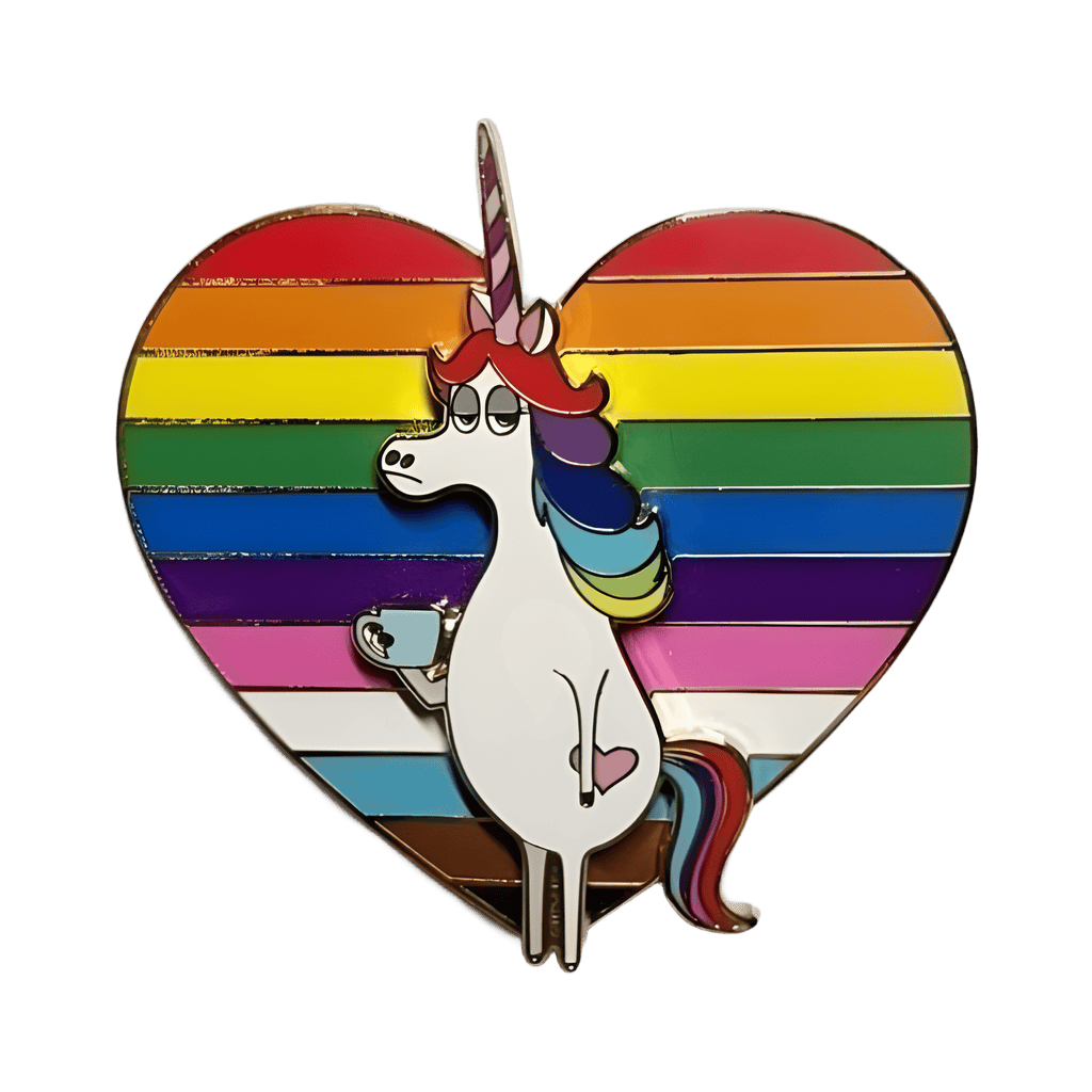Rainbow Unicorn Disney pin