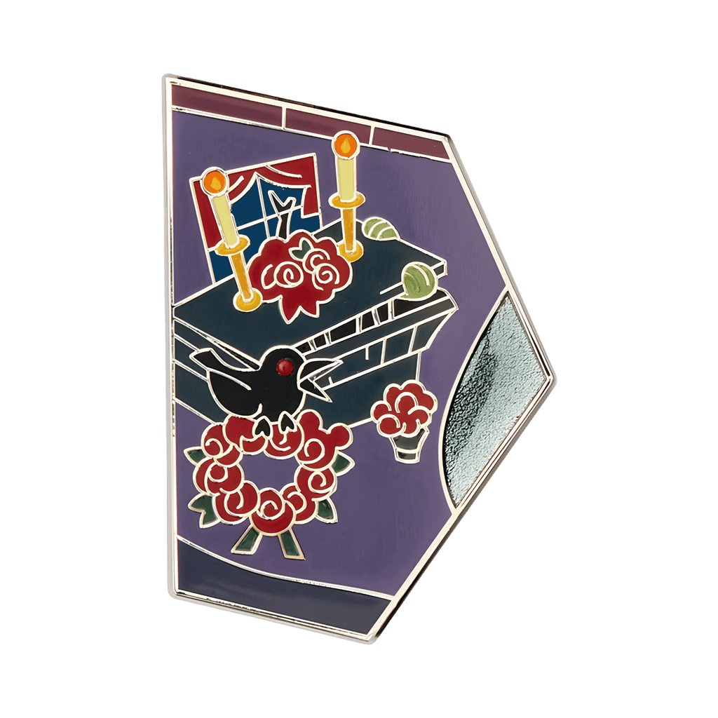 Casket and Raven in the Conservatory Disney pin