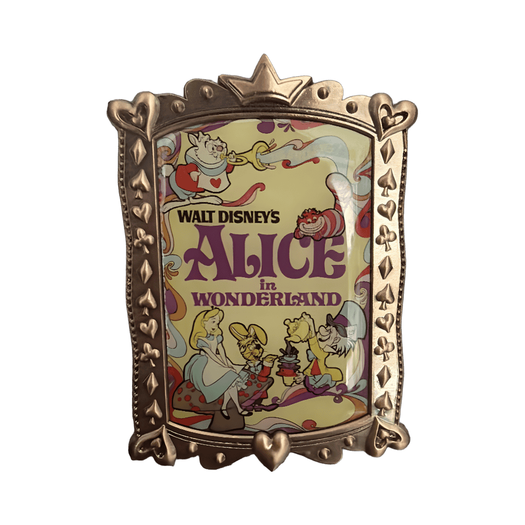 Alice in Wonderland Poster Disney pin