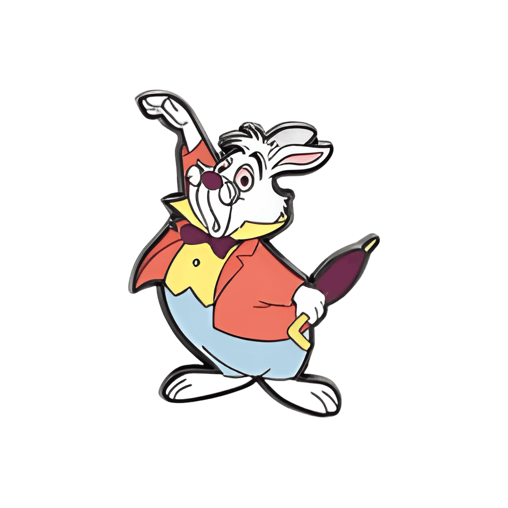 White Rabbit Disney pin