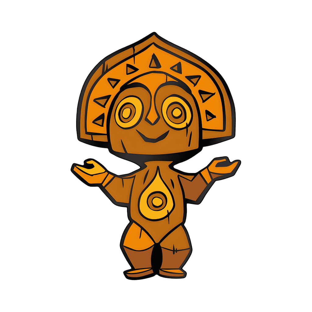 Disney's Polynesian Village Resort Tiki Disney pin