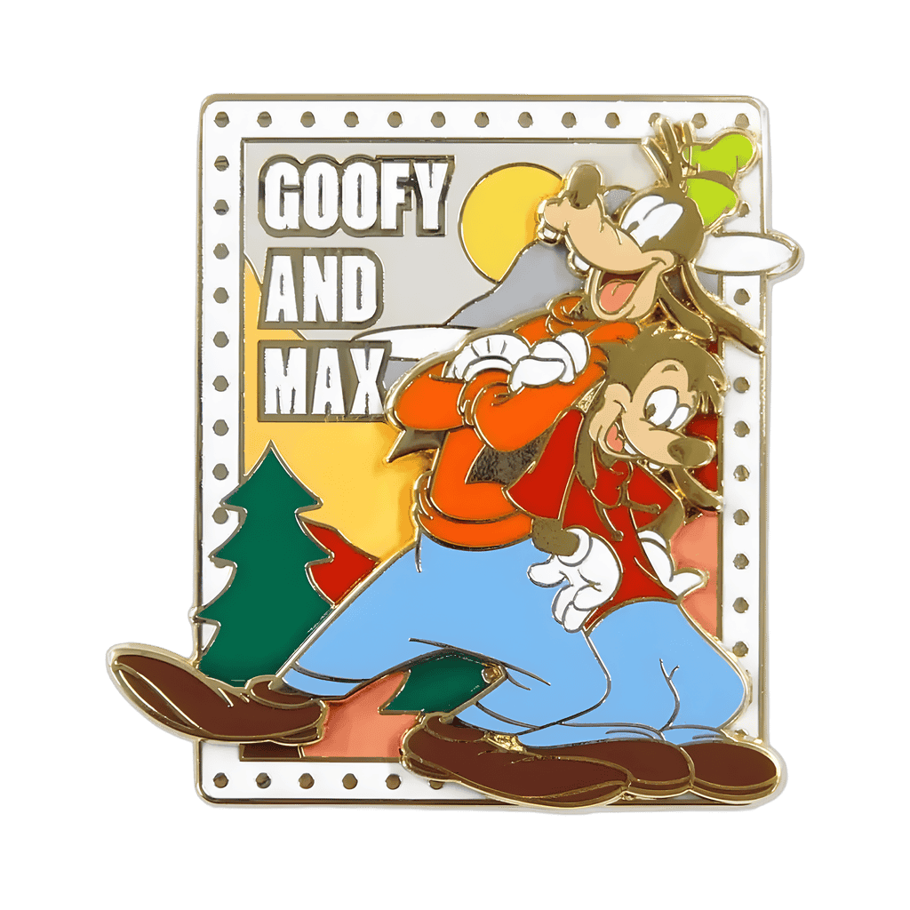 Goofy and Max Disney pin