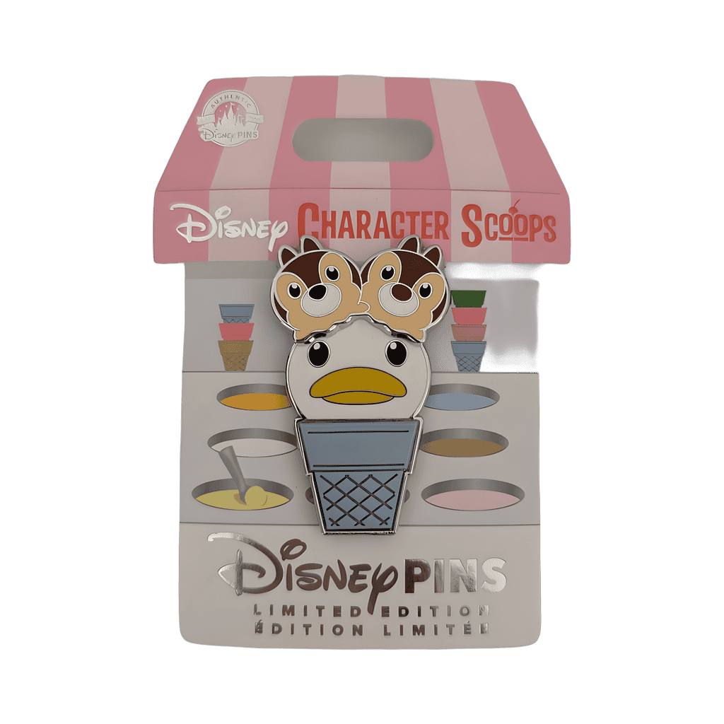 Donald, Chip and Dale Disney pin
