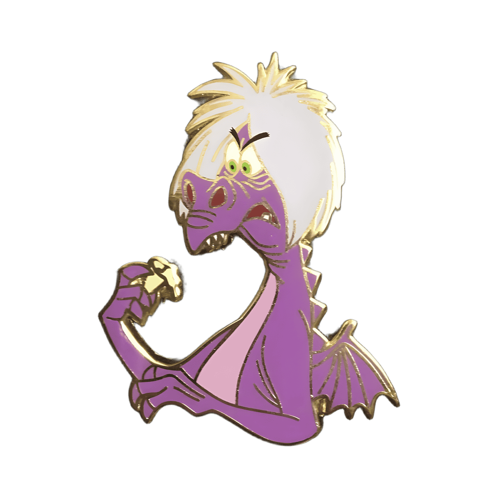 Madam Mim as a Dragon Disney pin