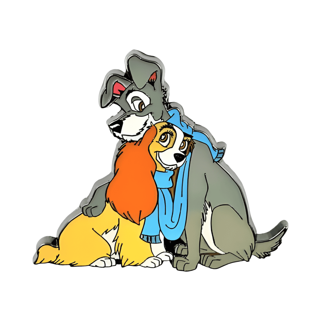 Lady and the Tramp Disney pin