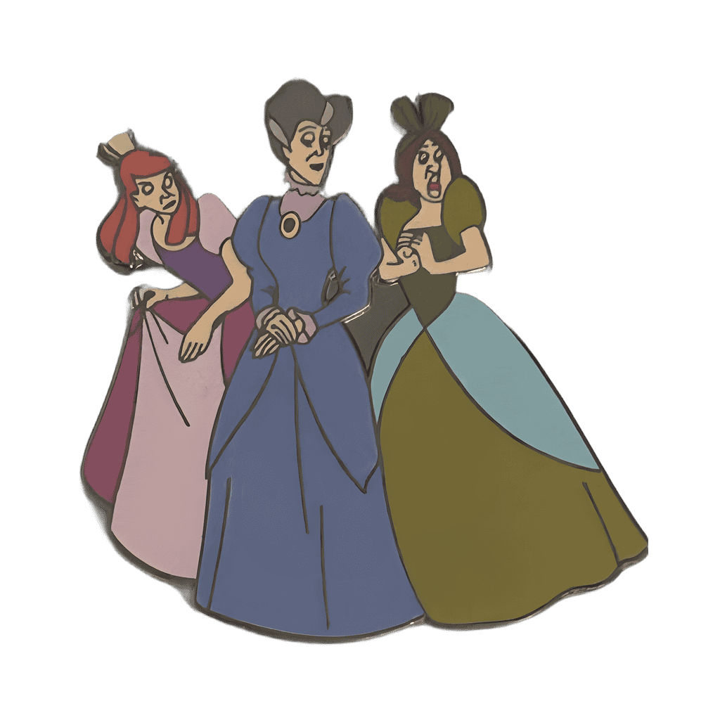 Lady Tremaine and Stepsisters Disney pin