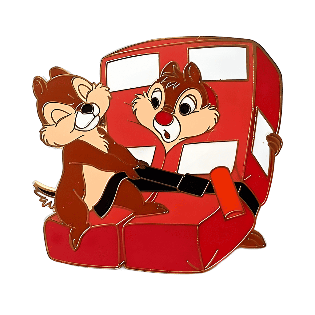 Chip and Dale Disney pin