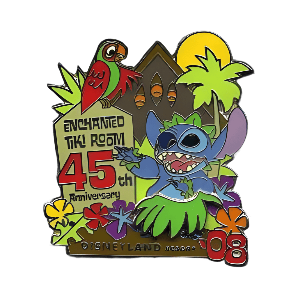 TIki Room with Stitch Disney pin