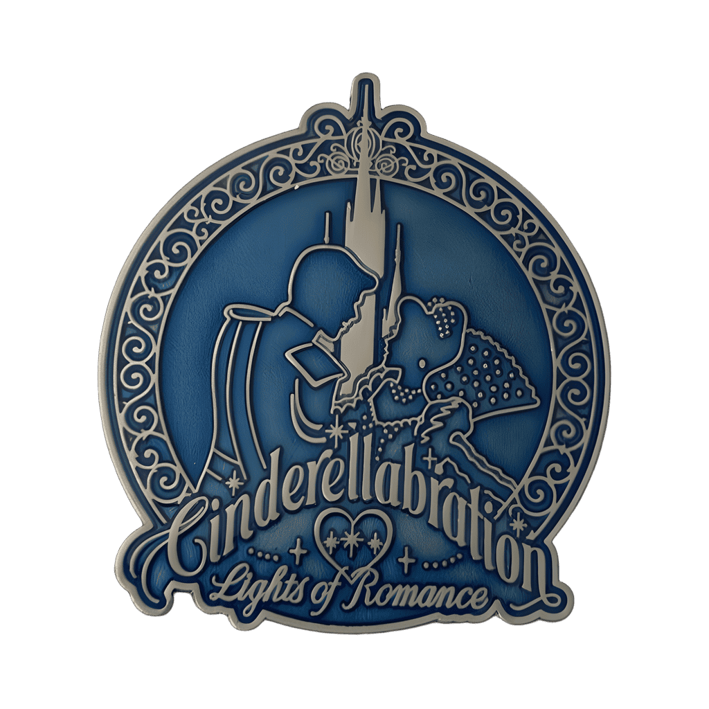 Cinderella & Prince Charming - Cinderellabration - Lights of Romance 2003 Disney pin