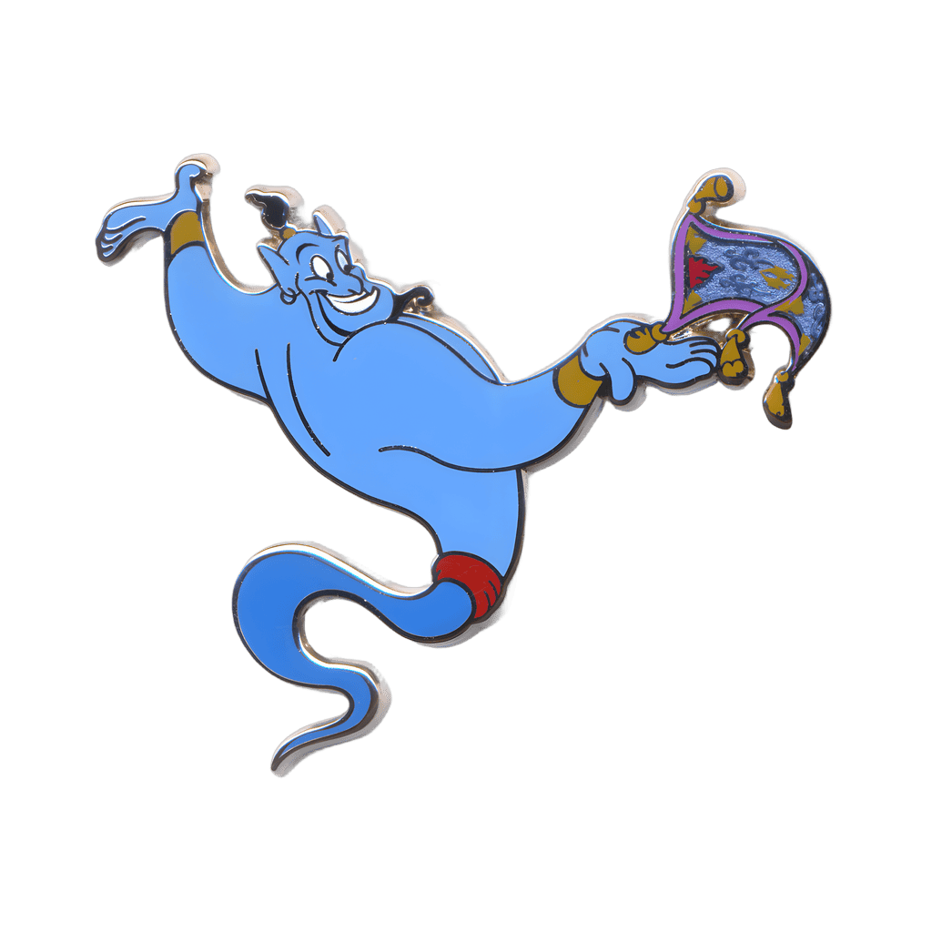 Genie and Carpet Disney pin