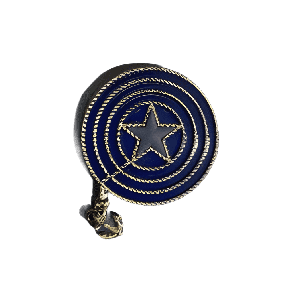 Captain's Shield Disney pin