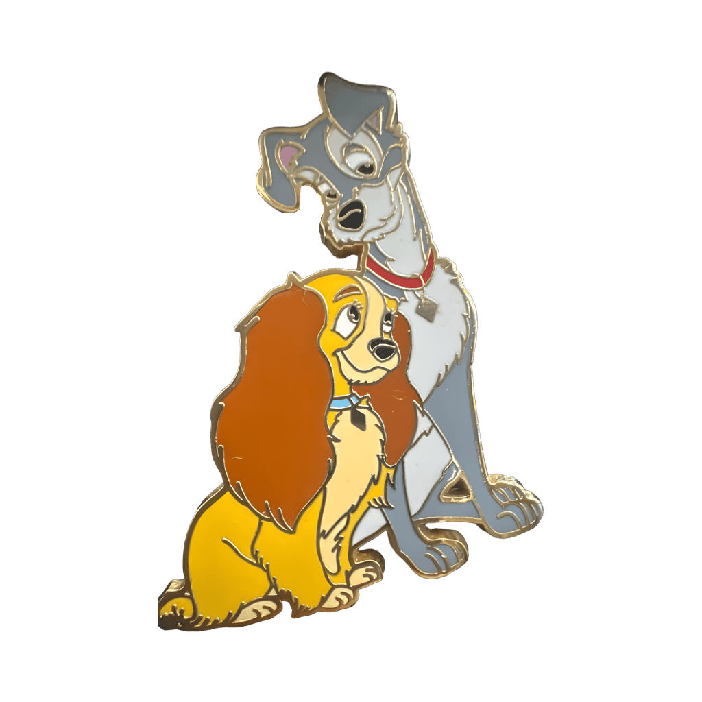 Lady and tramp Disney pin