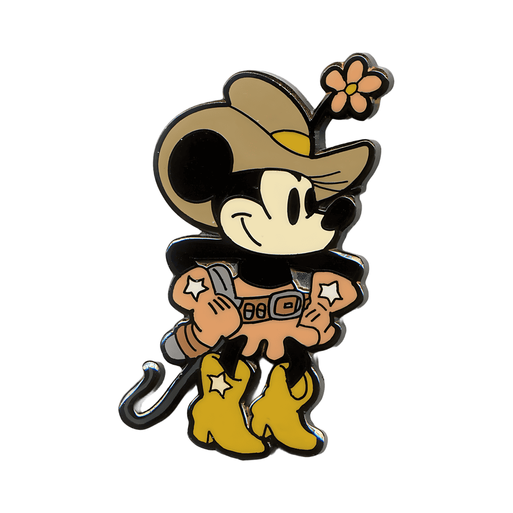 Two Gun Mickey - Minnie Mouse Disney pin