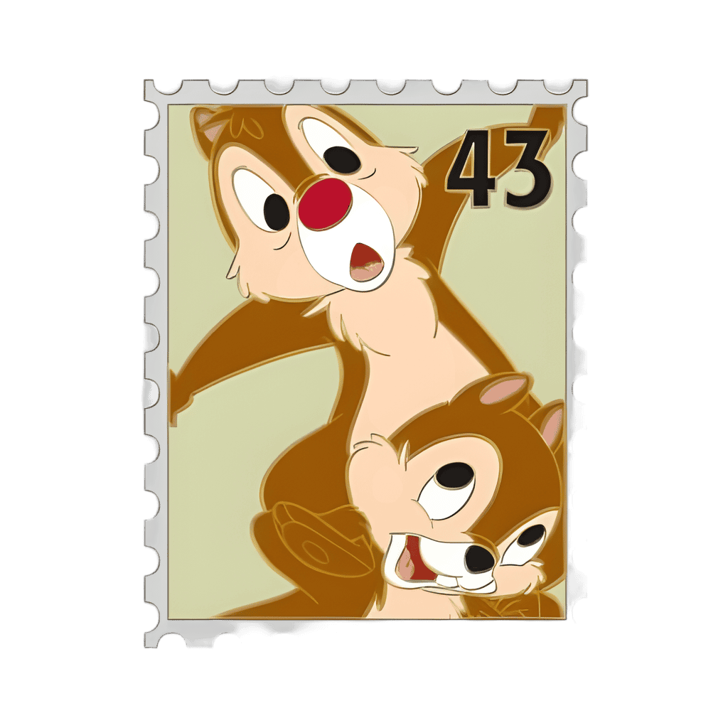 Chip and Dale Disney pin