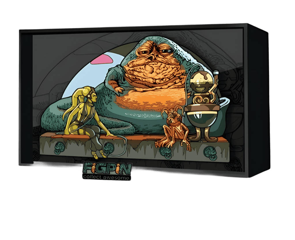 Jabba the Hutt (X87 + LX26) Disney pin