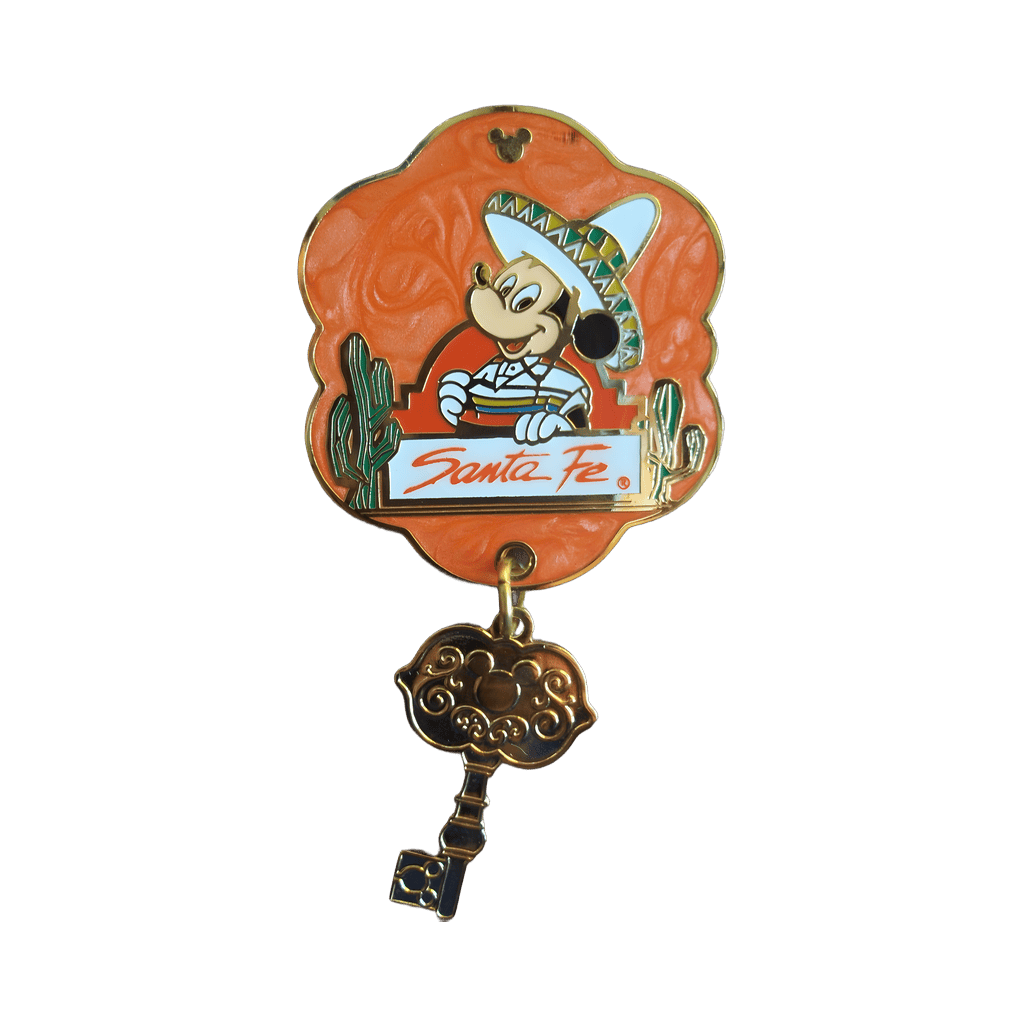 Mickey Santa Fe Disney pin