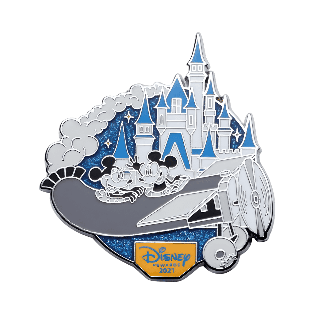 Mickey and Minnie Mouse Pin – Plane Crazy – Disney Visa Cardmember Exclusive 2021 Disney pin