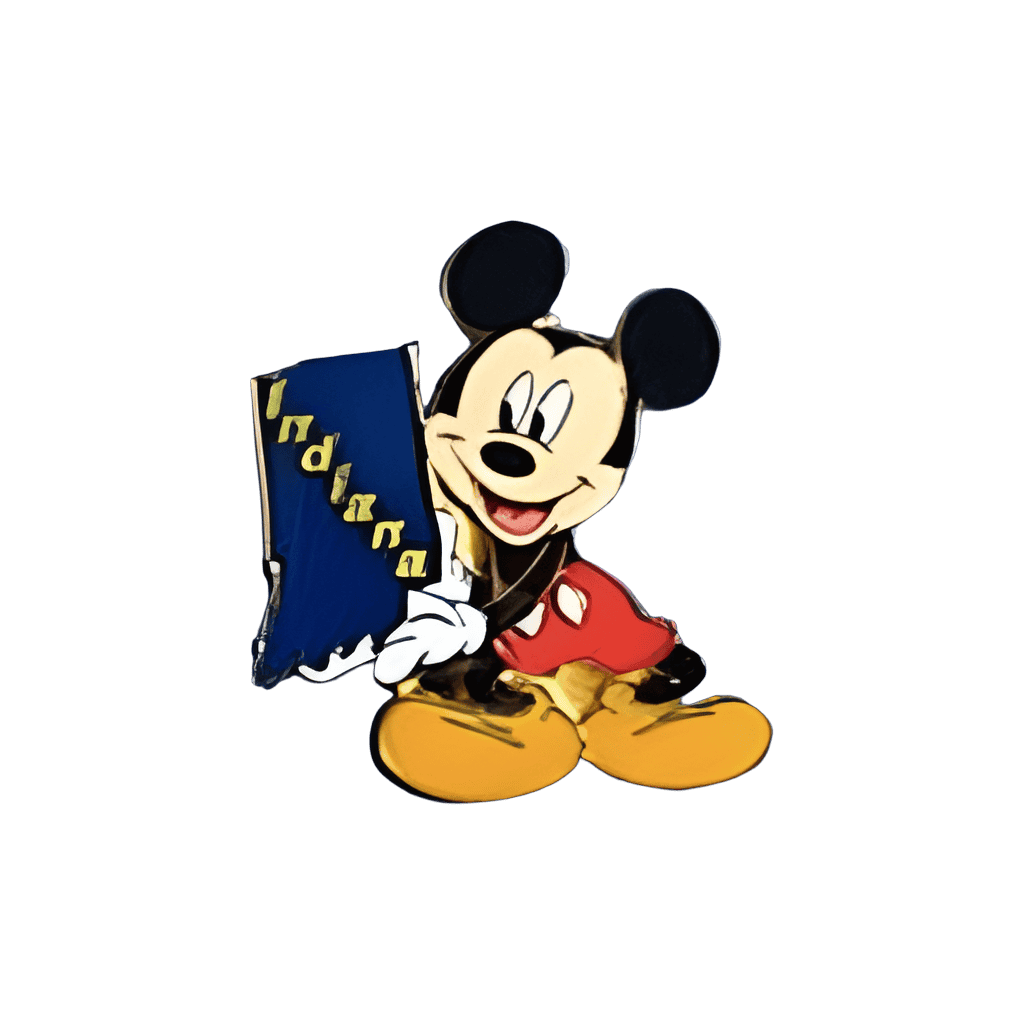 Indiana Disney pin