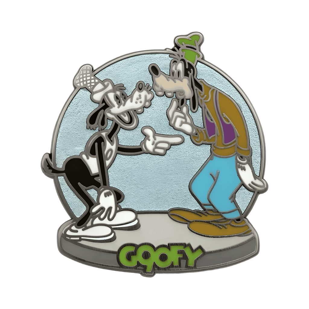 Goofy 90th Anniversary - Goofy and 'Dippy Dawg' Disney pin