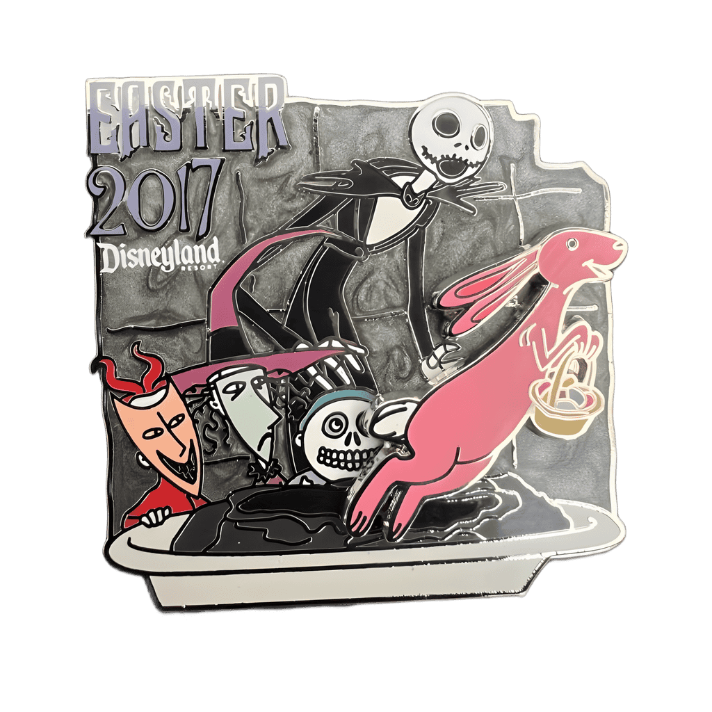 Disneyland Jack Skeleton & Easter Bunny Disney pin