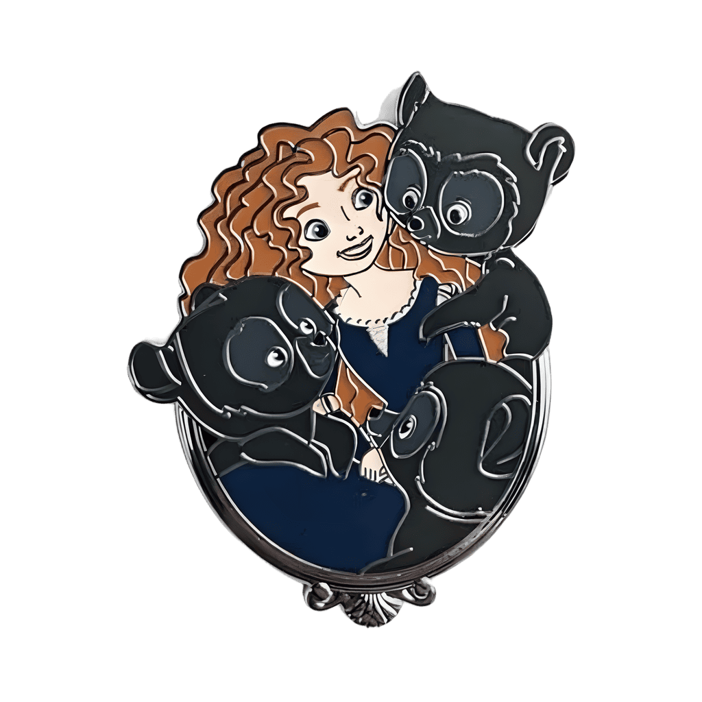 Merida with her Brothers Disney pin