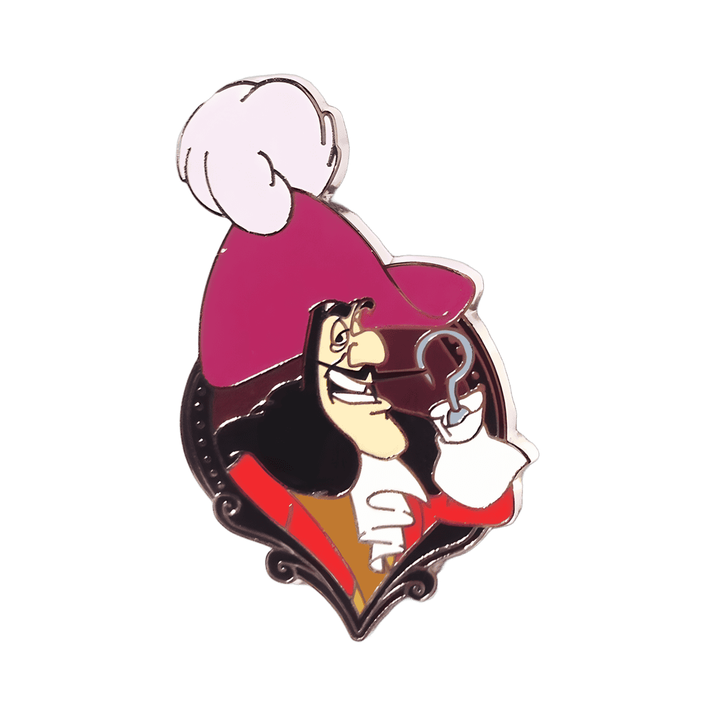 Captain Hook Disney pin