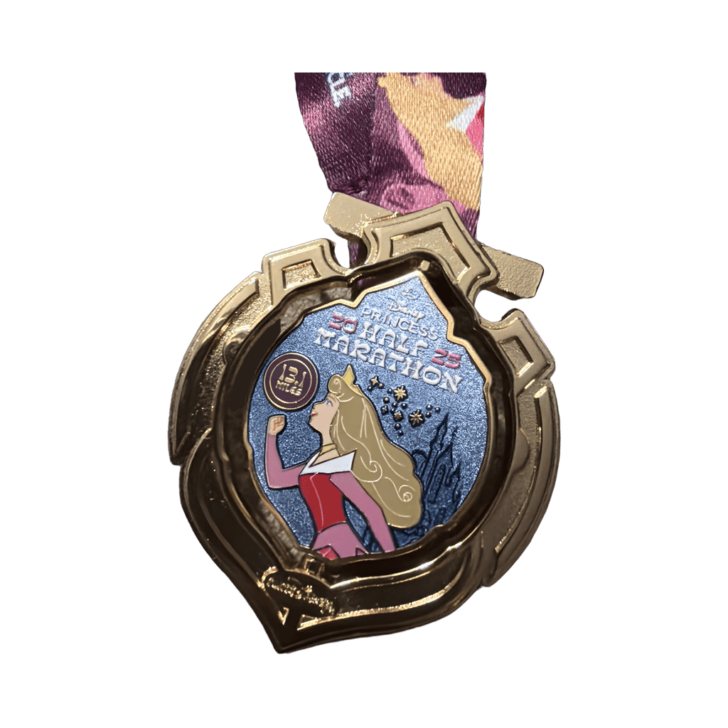 Aurora Spinner Medal Disney pin