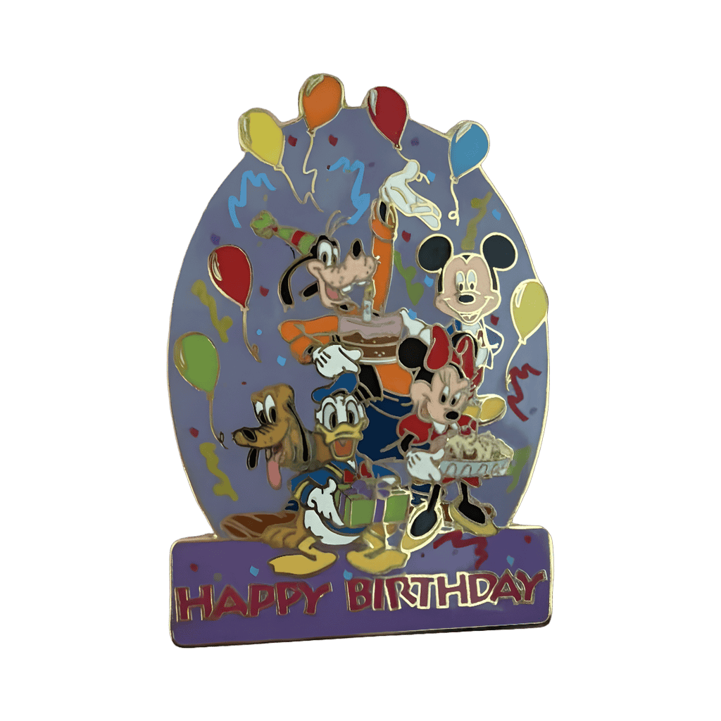 Happy Birthday Disney pin