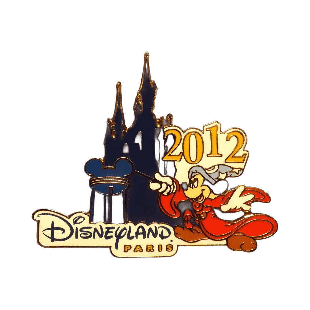 Sorcerer Mickey with Castle Disney pin