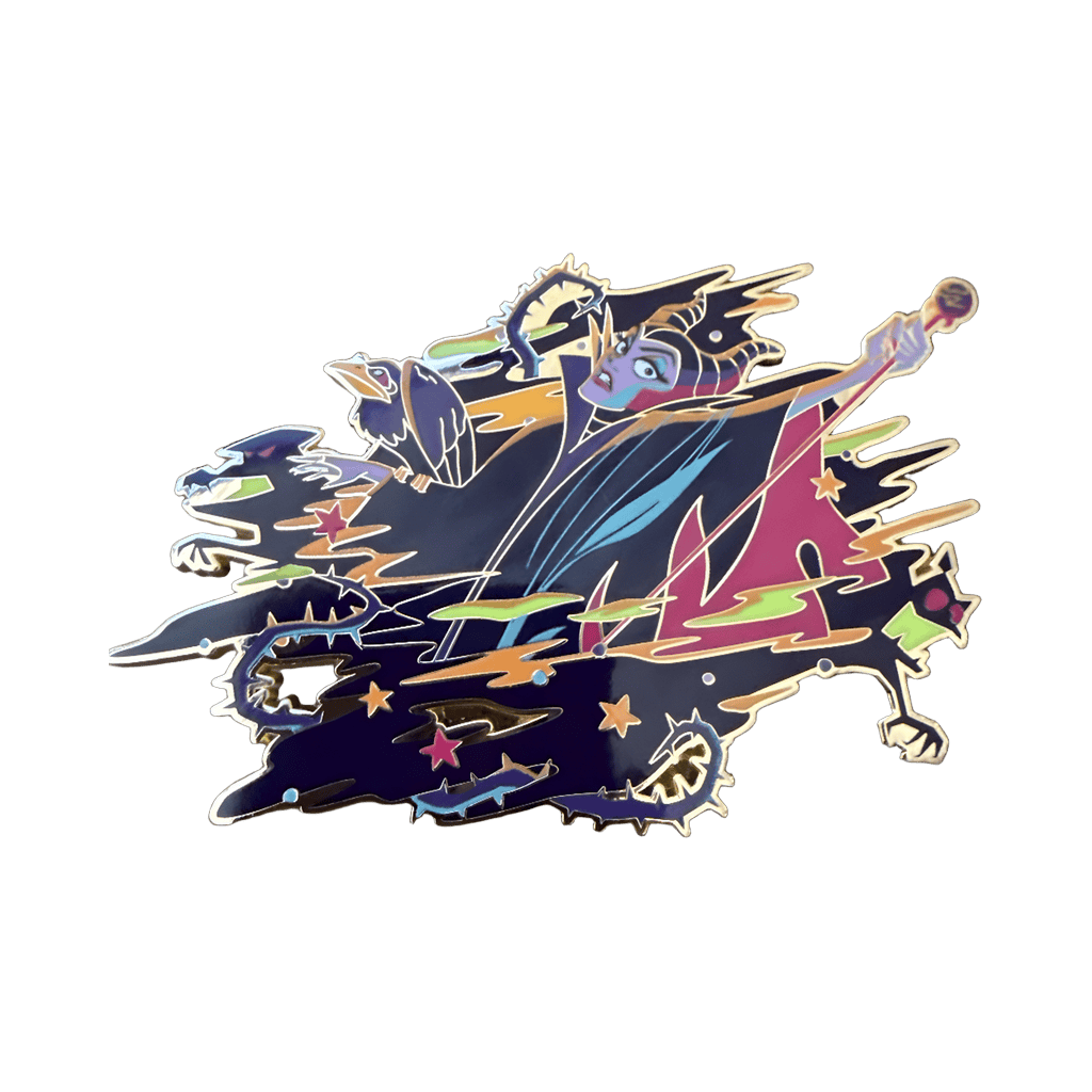 Malificent ultraviolet Disney pin