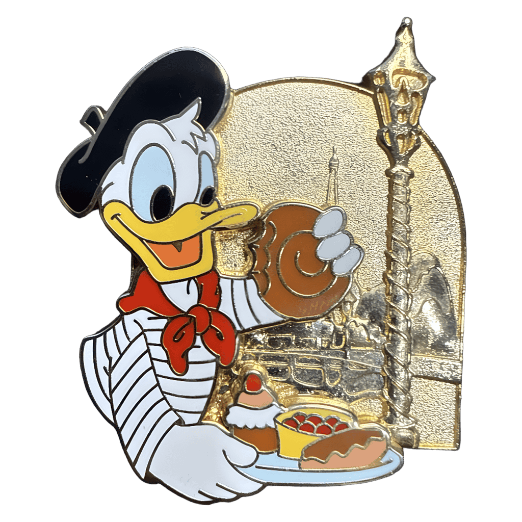 Donald Duck in France Disney pin