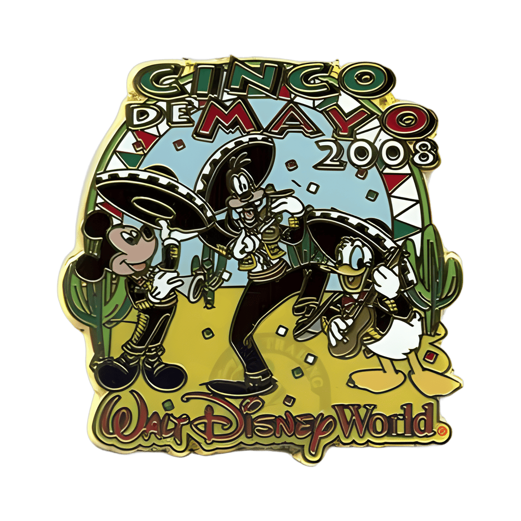 Mariachi Mickey, Goofy & Donald Disney pin