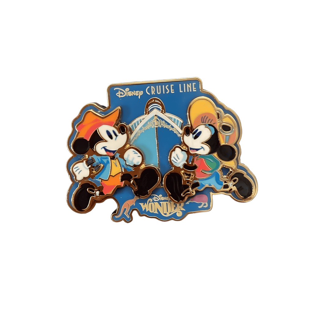 Mickey and Minnie Mouse Disney pin