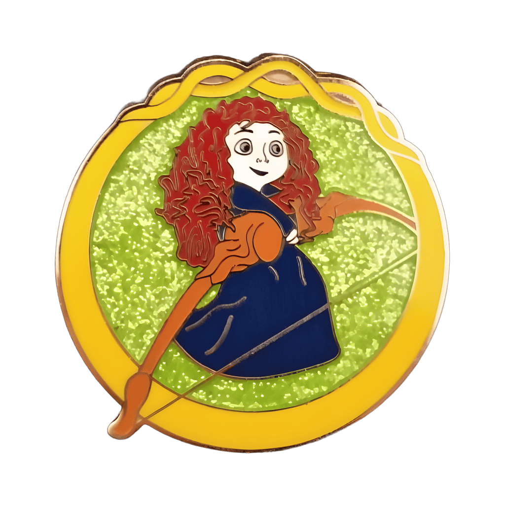Young Merida Disney pin
