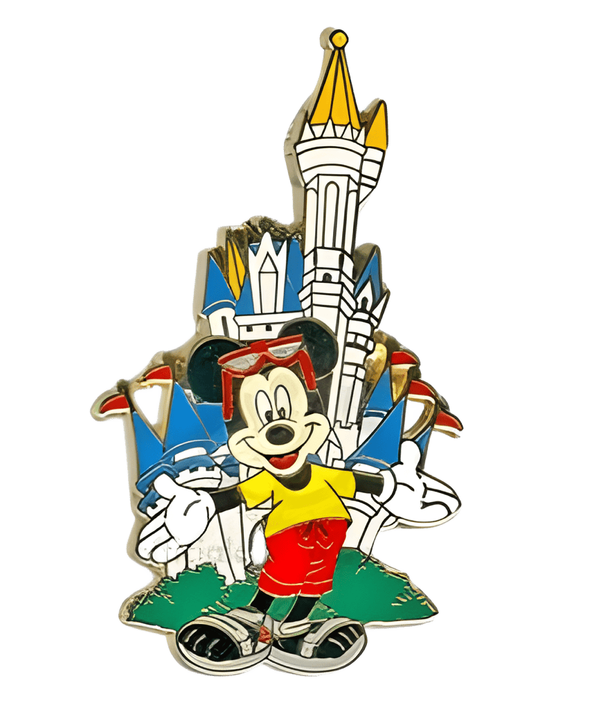 Mickey Mouse with Cinderella Castle Disney pin