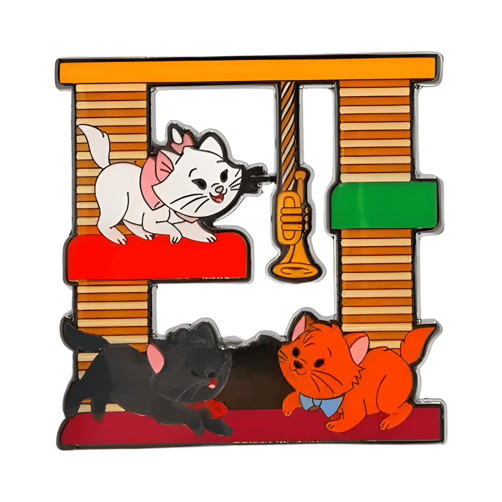 Marie, Toulouse and Berlioz Disney pin