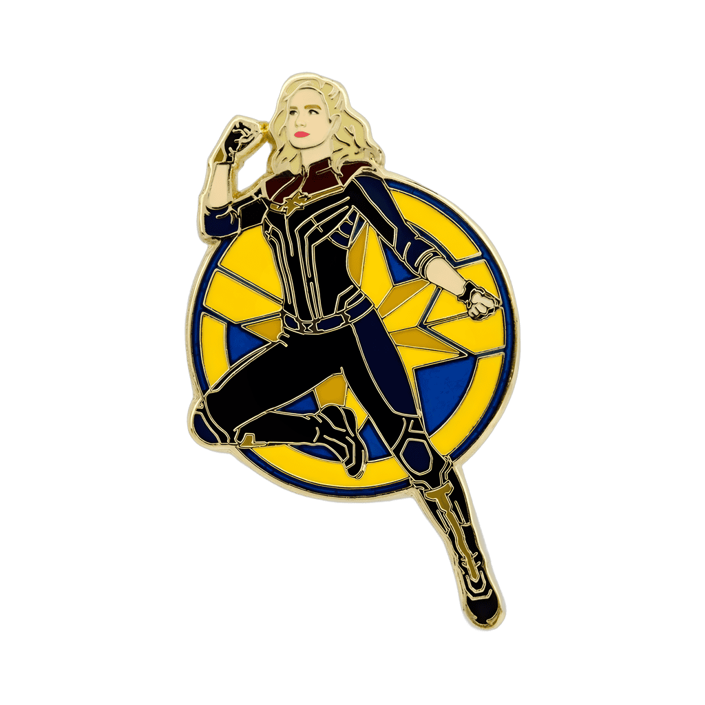 The Marvels Booster Set - Captain Marvel Disney pin