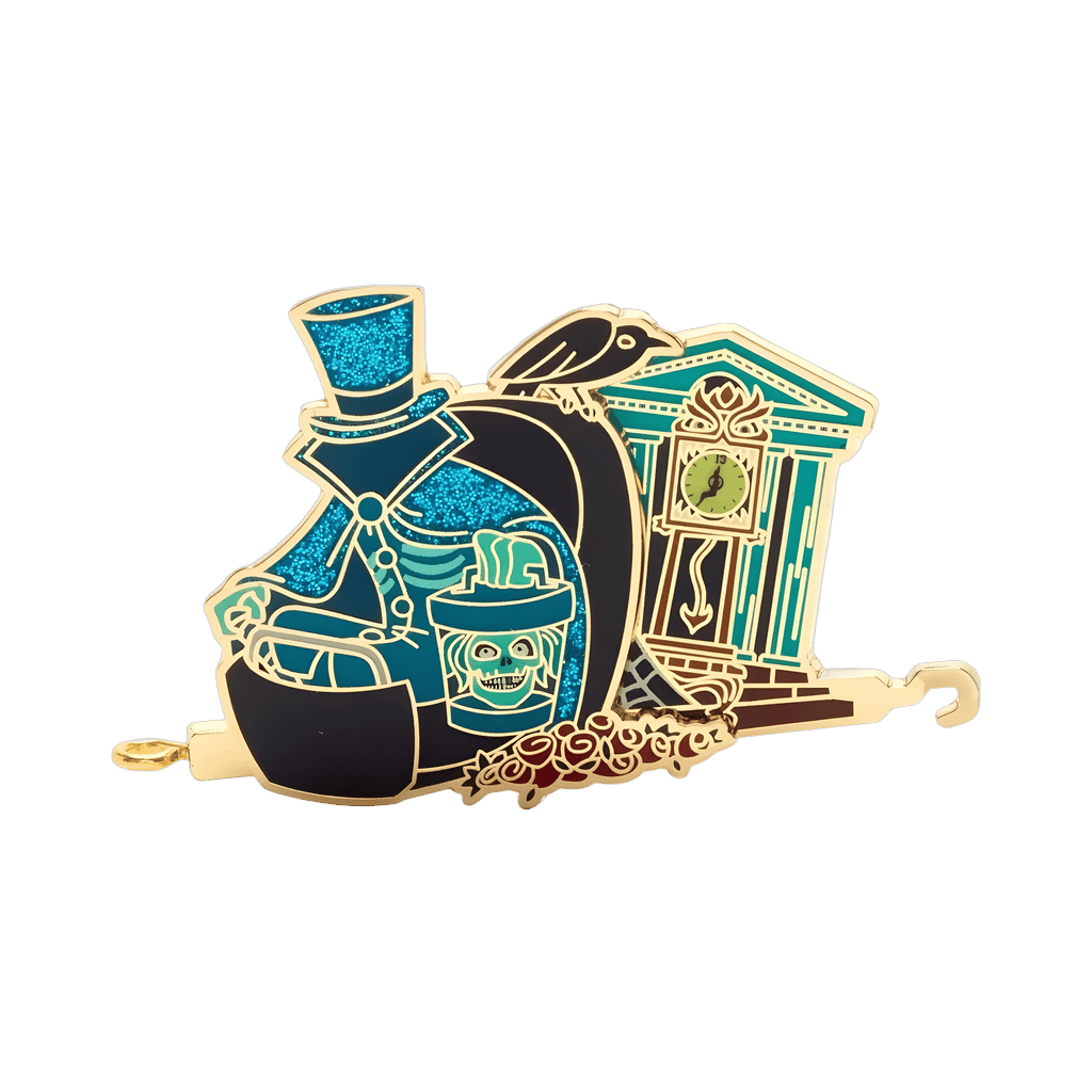 Haunted Mansion Hatbox Ghost Disney pin