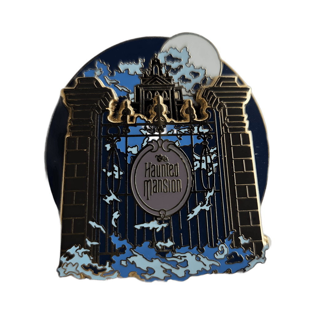 Disneyland Haunted Mansion Gates — Movie Release Disney pin