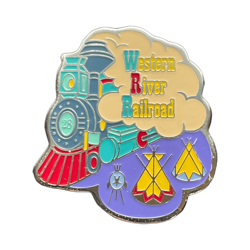 Western River Railroad Disney pin