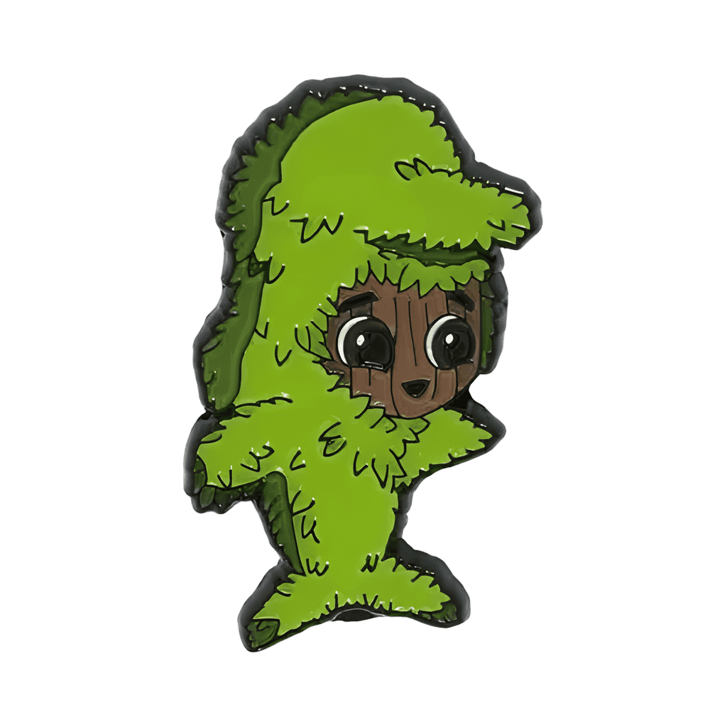 Groot as shrubbery Dolphin Disney pin